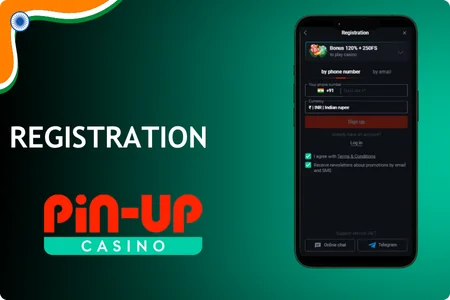 registration process for pin up