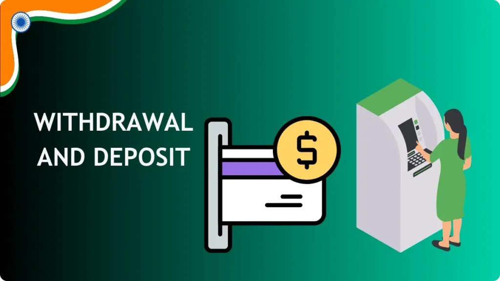 pin up to withdraw and deposit funds